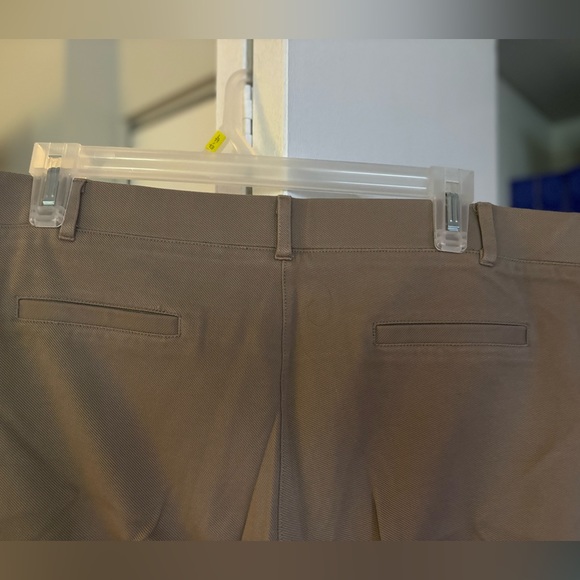 Xl short petite Betabrand khaki straight leg dress pants - Picture 3 of 4